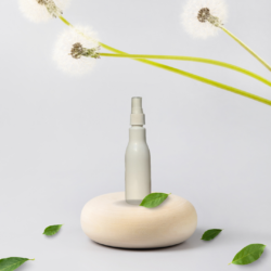 100ML WHITE ASTA BOTTLE WITH WHITE MIST