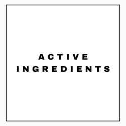 ACTIVE INGREDIENTS
