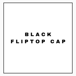 BLACK FLIPTOP CAP
