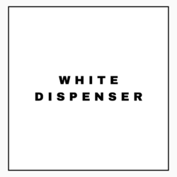 WHITE DISPENSER
