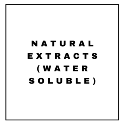 NATURAL EXTRACTS(WATER SOLUBLE)
