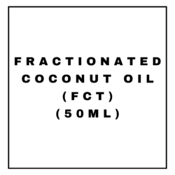 FRACTIONATED COCONUT OIL (FCT) (50ML)