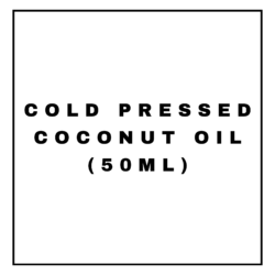 COLD PRESSED COCONUT OIL (50ML)