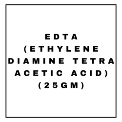 EDTA (ETHYLENE DIAMINE TETRA ACETIC ACID)(25GM)