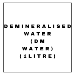 DEMINERALISED WATER (DM WATER)(1LITRE)