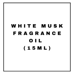 WHITE MUSK FRAGRANCE OIL (15ML)