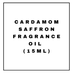 CARDAMOM SAFFRON FRAGRANCE OIL (15ML)