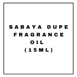 SABAYA DUPE FRAGRANCE OIL (15ML)