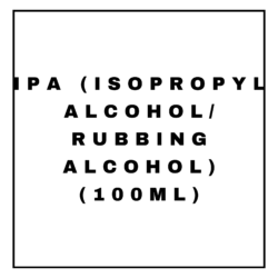 IPA (ISOPROPYL ALCOHOL/RUBBING ALCOHOL)(100ML)