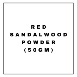 RED SANDALWOOD POWDER(50GM)
