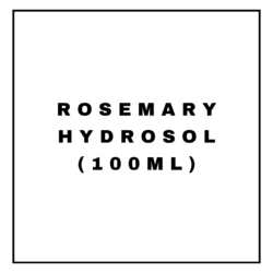 ROSEMARY HYDROSOL (100ML)