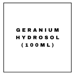 GERANIUM HYDROSOL (100ML)