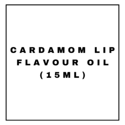 CARDAMOM LIP FLAVOUR OIL (15ML)