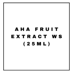 AHA FRUIT EXTRACT WS(25ML)