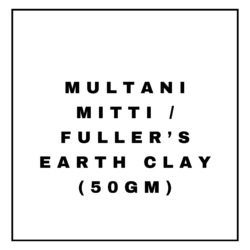 MULTANI MITTI / FULLER'S EARTH CLAY(50GM)