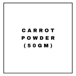 CARROT POWDER(50GM)
