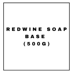REDWINE SOAP BASE (500G)