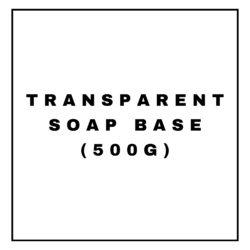 TRANSPARENT SOAP BASE (500G)