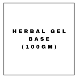 HERBAL GEL BASE(100GM)