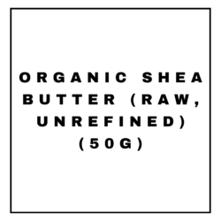 ORGANIC SHEA BUTTER (RAW, UNREFINED) (50G)