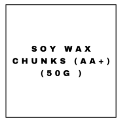 SOY WAX CHUNKS (AA+) (50G )