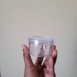 50G TRANSPERANT ACRYLIC SAN JAR WITH TRANSPERANT CAP+INNER LID