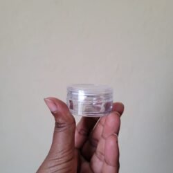 8G TRANSPERANT ACRYLIC SAN JAR WITH TRANSPERANT CAP+INNER LID