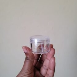 15G TRANSPERANT ACRYLIC SAN JAR WITH TRANSPERANT CAP+INNER LID